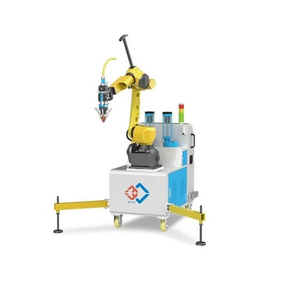 Rörlig robotlaserbeklädnadsmaskin Industriell reparation Ombyggnad Renovering